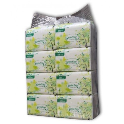 Napkin Tissue Paper 400 Pieces Per Small Pack With High Quality